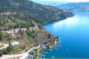 Views from Peregrine to lake